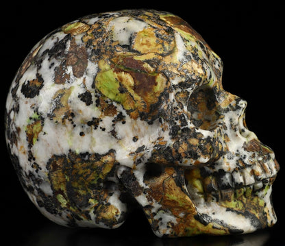 Hiso Jasper Skull Carving
