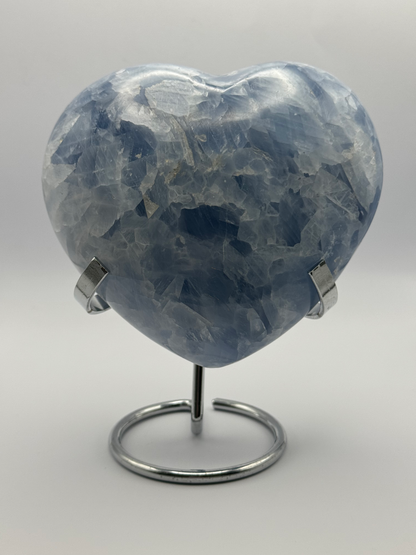 Blue Calcite Heart image 5