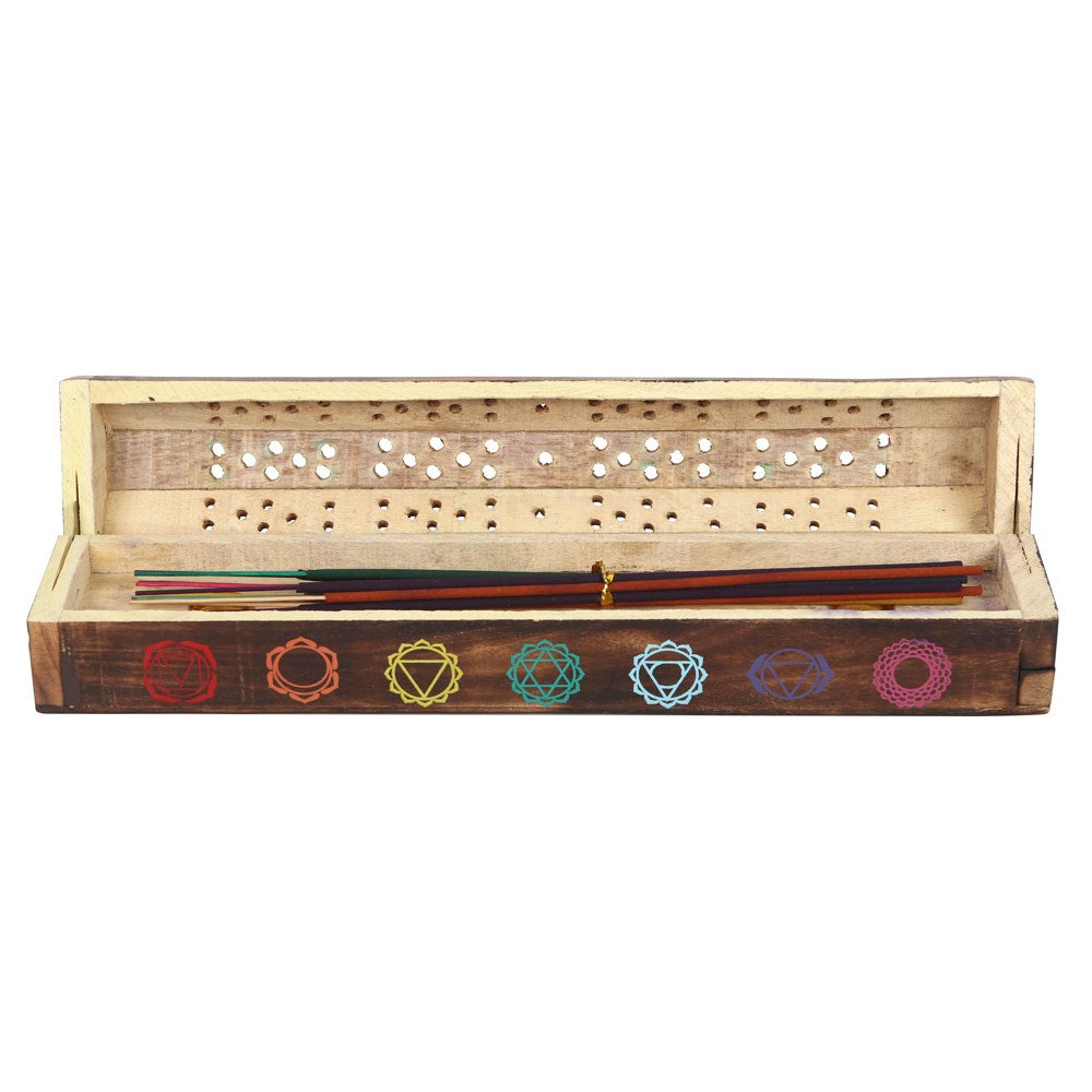 Chakra Wooden Mixed Incense Box Set image 5