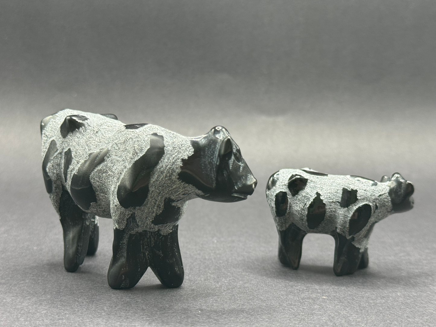 Black Obsidian Cow image 3