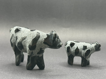 Black Obsidian Cow image 3
