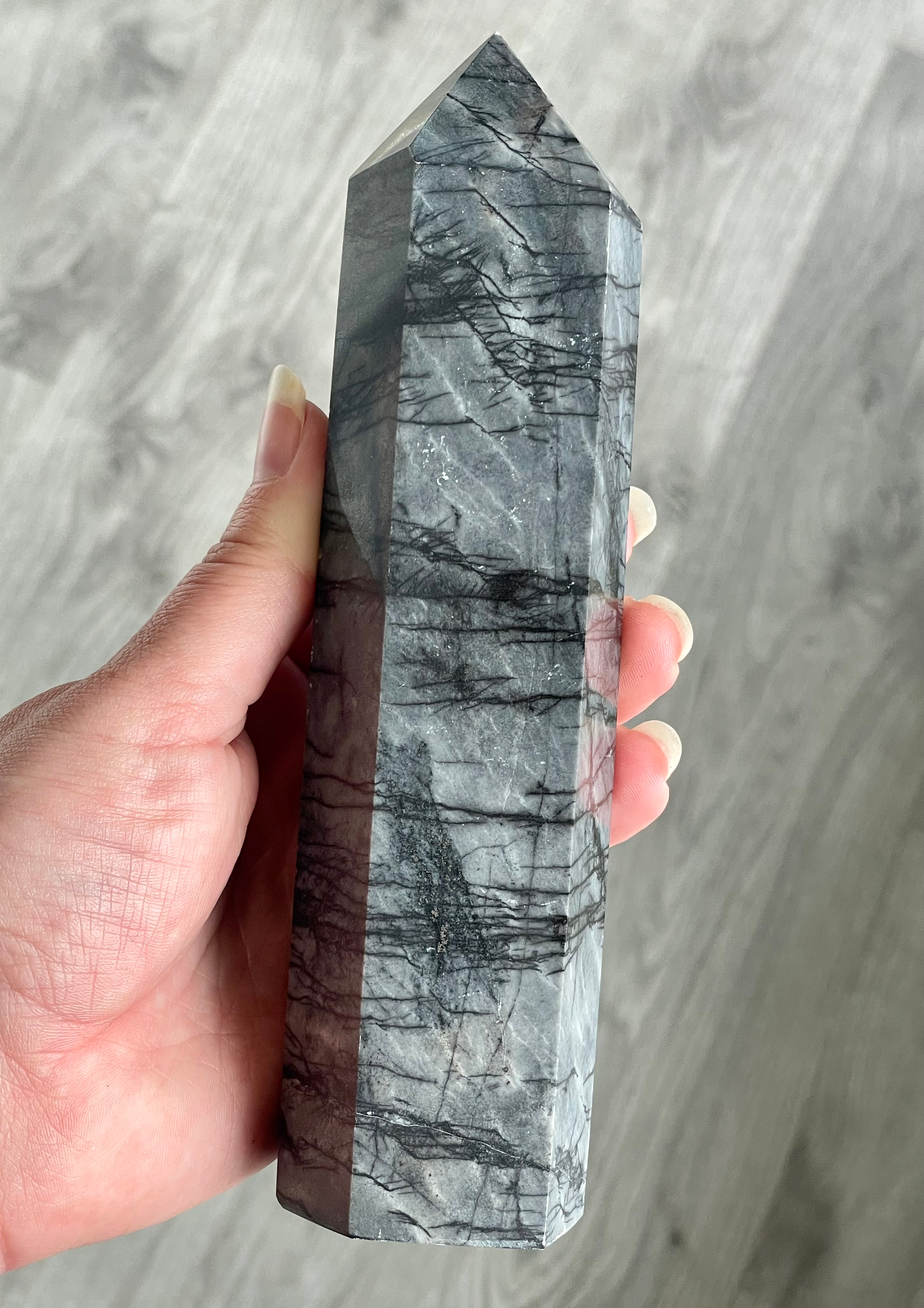 Grey Picasso Jasper Tower image 3