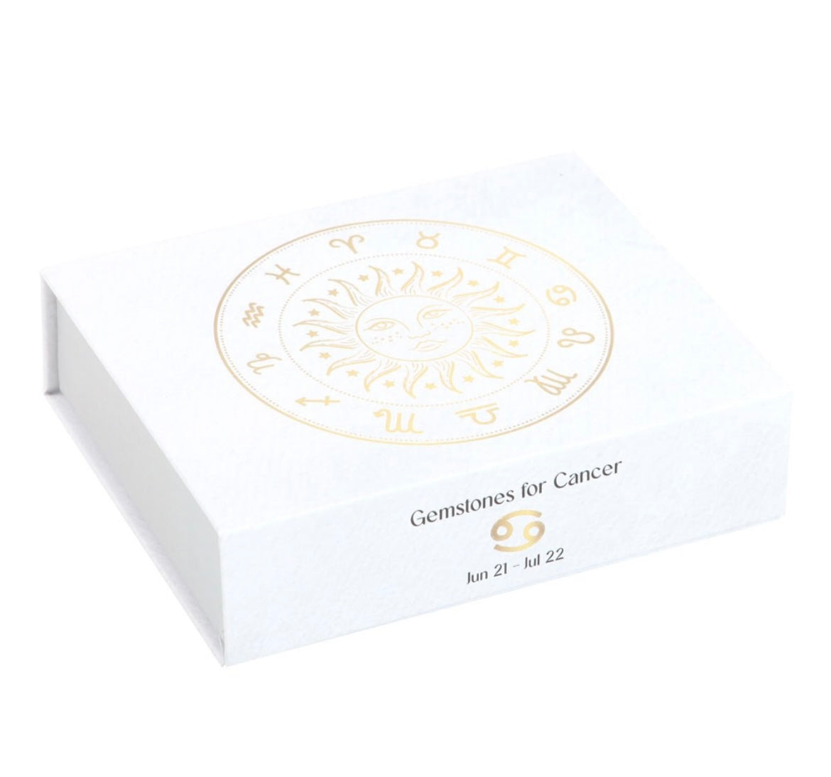 Cancer Zodiac Crystal Gemstone Set image 1