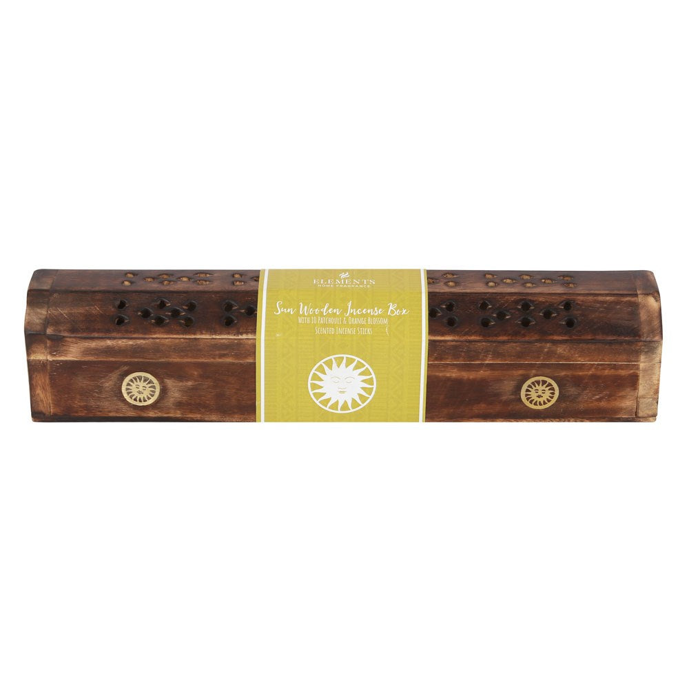 Sun Wooden Patchouli & Orange Incense Box Set image 1