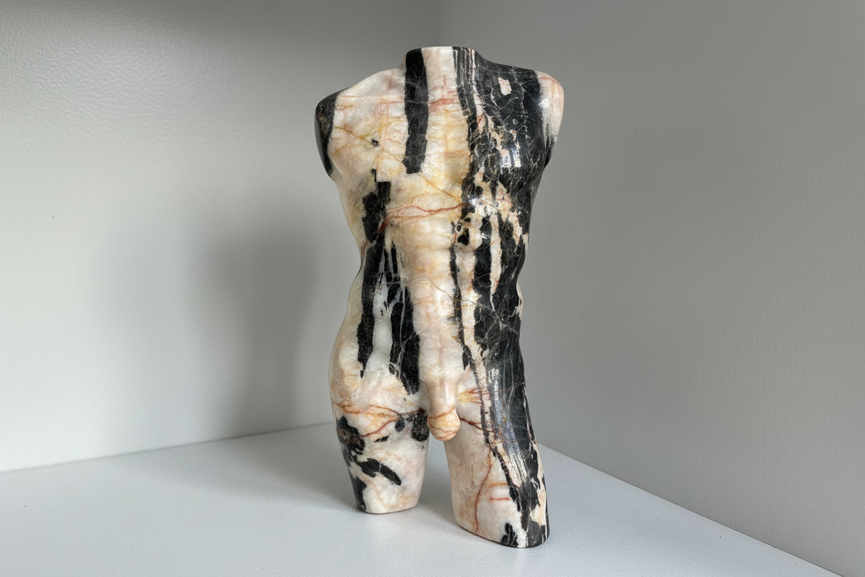 Pink Zebra Jasper Man Body image 1