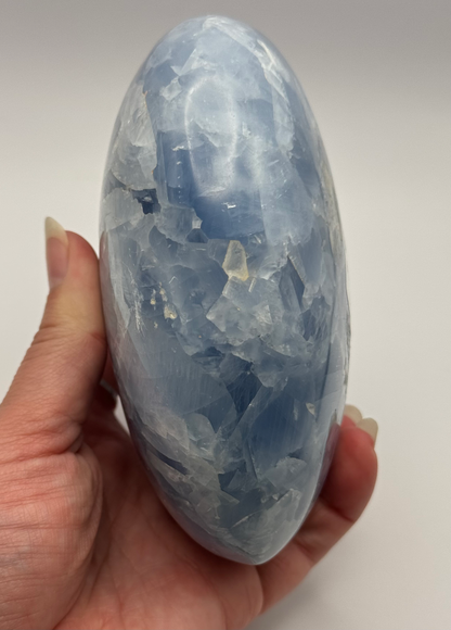 Blue Calcite Heart image 7
