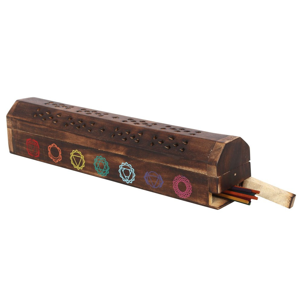 Chakra Wooden Mixed Incense Box Set image 6