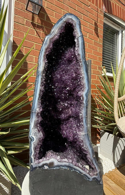 Brazilian Amethyst Cathedral Geode