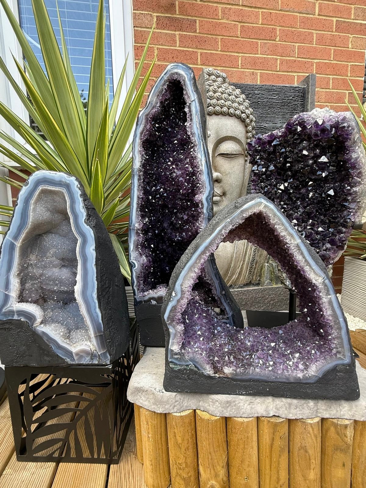 Brazilian Amethyst Cathedral Geode