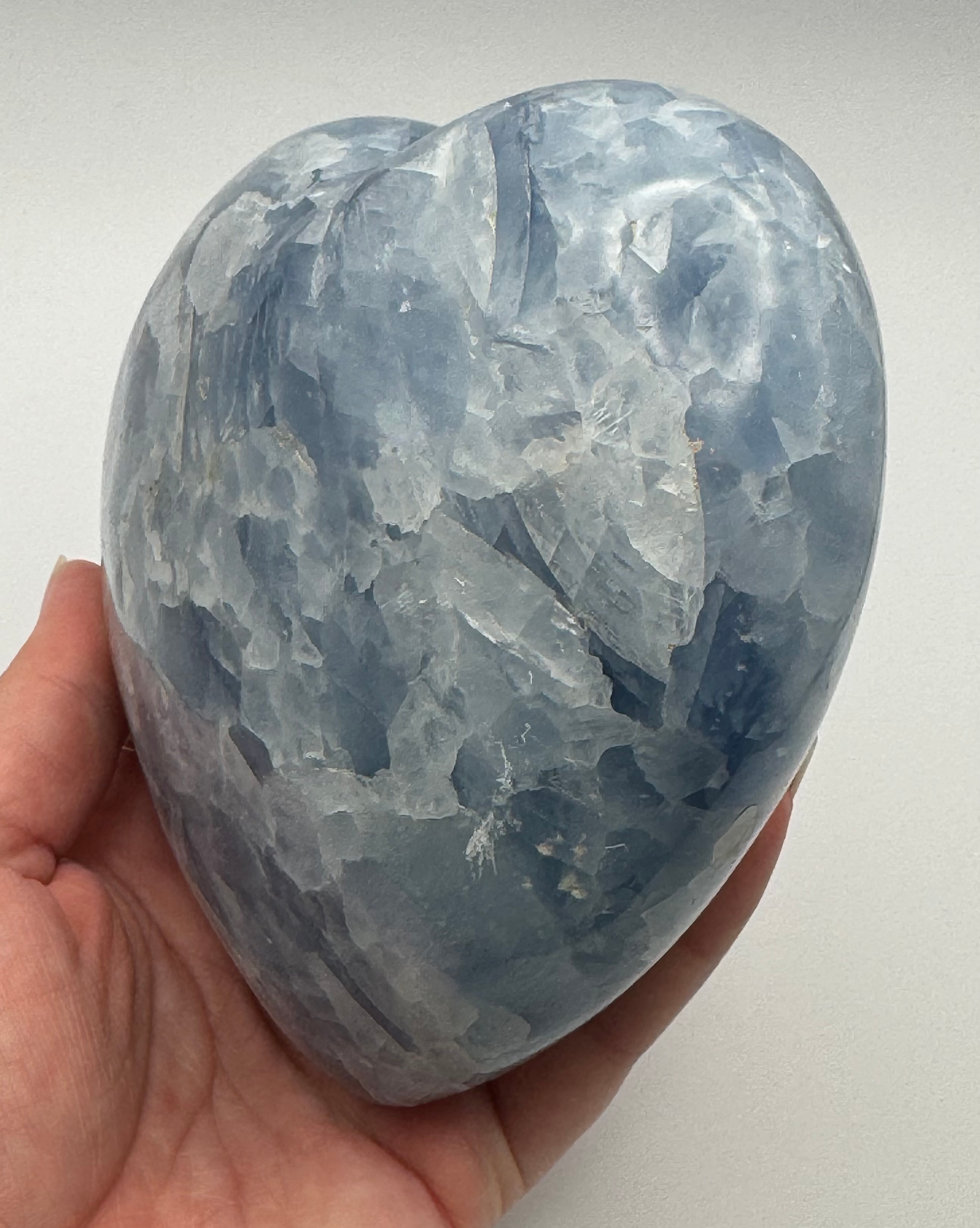 Blue Calcite Heart image 9
