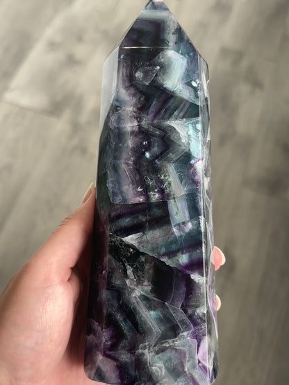 Rainbow Fluorite Tower