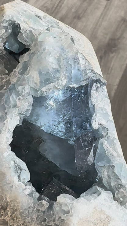 Celestite (Celestine) Crystal Cluster