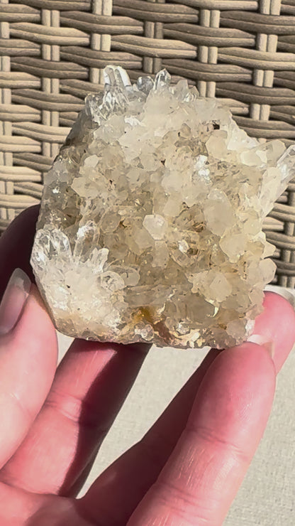 Clear Quartz Hedgehog Carving